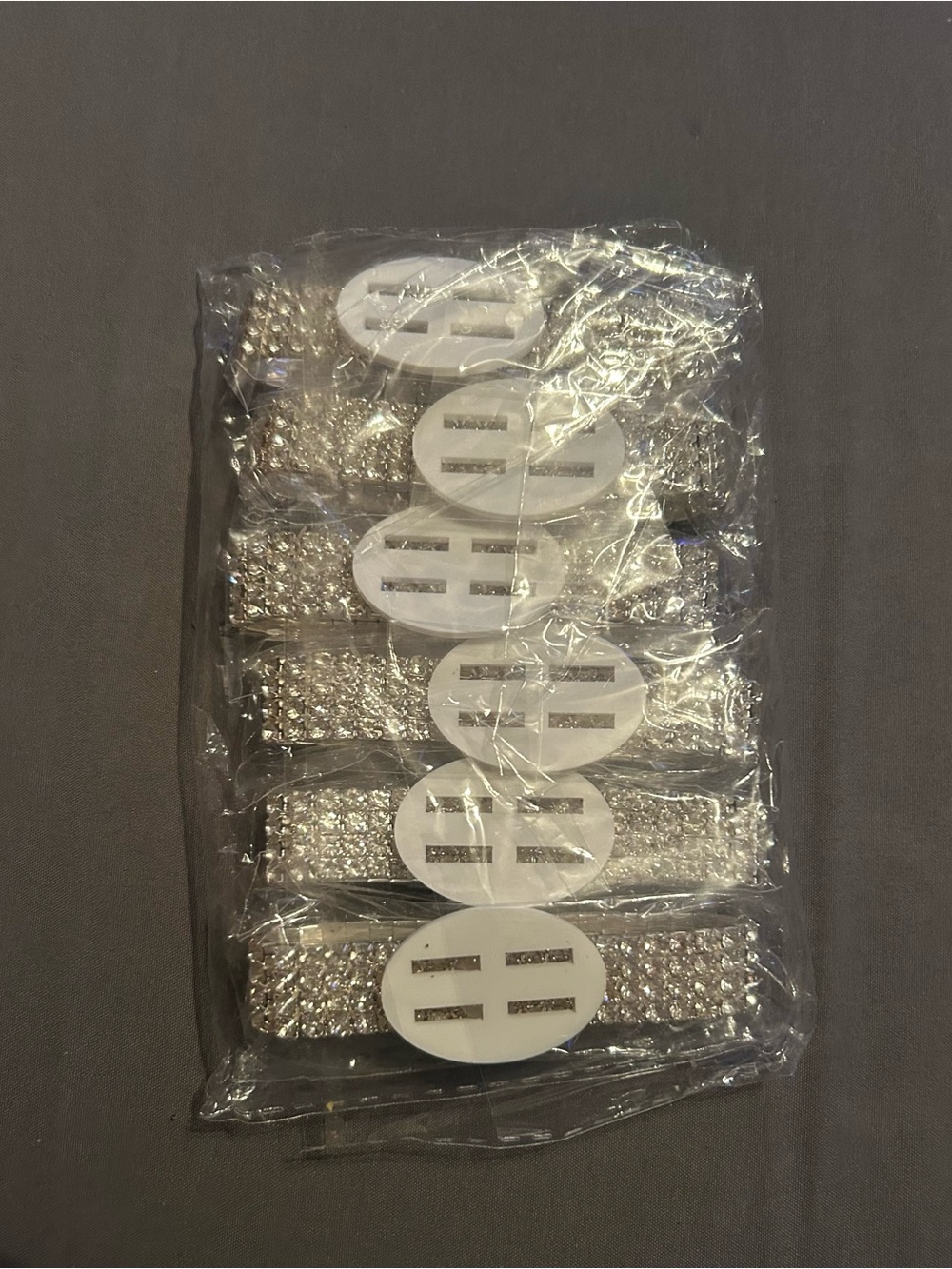Rhinestone Wrist Corsage Band Elastic Bracelets